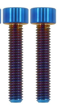 Titanium bolts for surron ultra bee brake handlebar mount (2 bolts)
